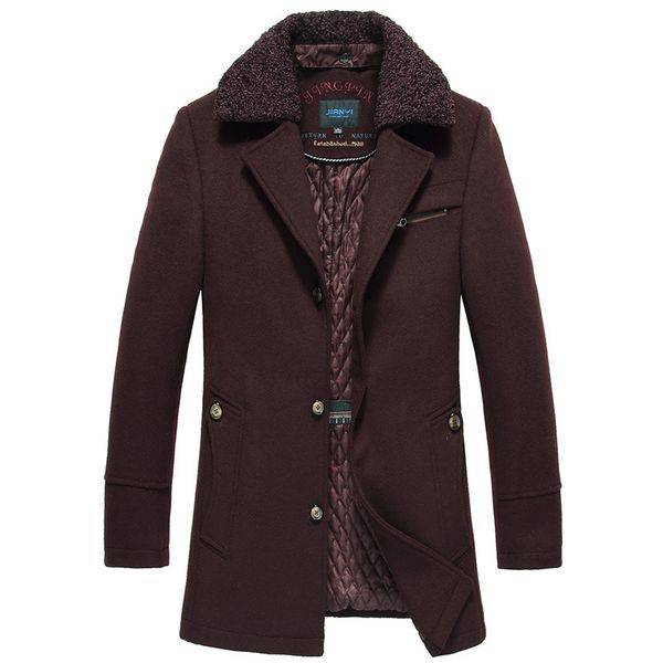 jacket mens long woolen coat warm windbreaker winter coat korean version jaqueta masculino streetwear camel wine thick clothes, Black
jacket mens long woolen coat warm windbreaker winter coat korean version jaqueta masculino streetwear camel wine thick clothes, Black