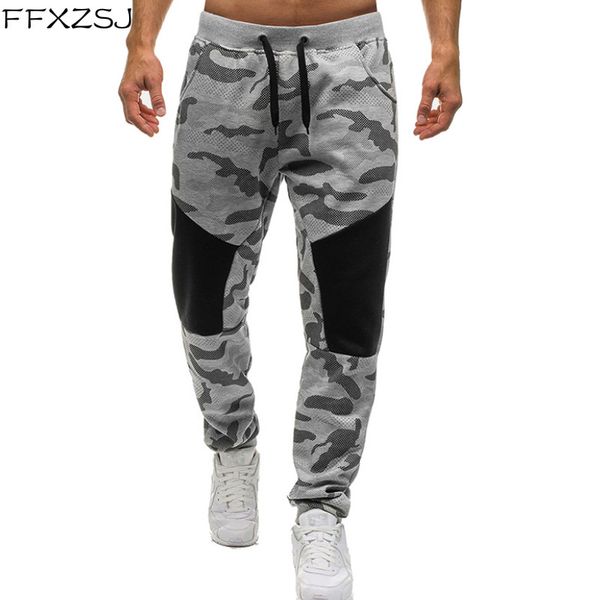 men's new camouflage feet casual trousers men personality stitching trousers motion pants pencil pants casual elastic waist, Black
men's new camouflage feet casual trousers men personality stitching trousers motion pants pencil pants casual elastic waist, Black