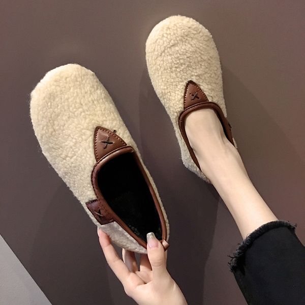 all-match retro woman shoes loafers fur autumn dress flats women shallow mouth 2019 fashion women's casual female sneakers, Black
all-match retro woman shoes loafers fur autumn dress flats women shallow mouth 2019 fashion women's casual female sneakers, Black