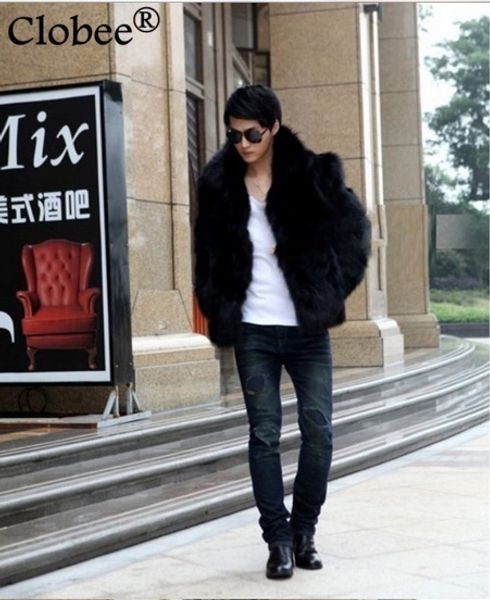 chaquetas hombre 2019 winter mens jackets and coats plus size s-6xl turn-down collar casual short synthetic fur overcoat s69, Black;brown
chaquetas hombre 2019 winter mens jackets and coats plus size s-6xl turn-down collar casual short synthetic fur overcoat s69, Black;brown