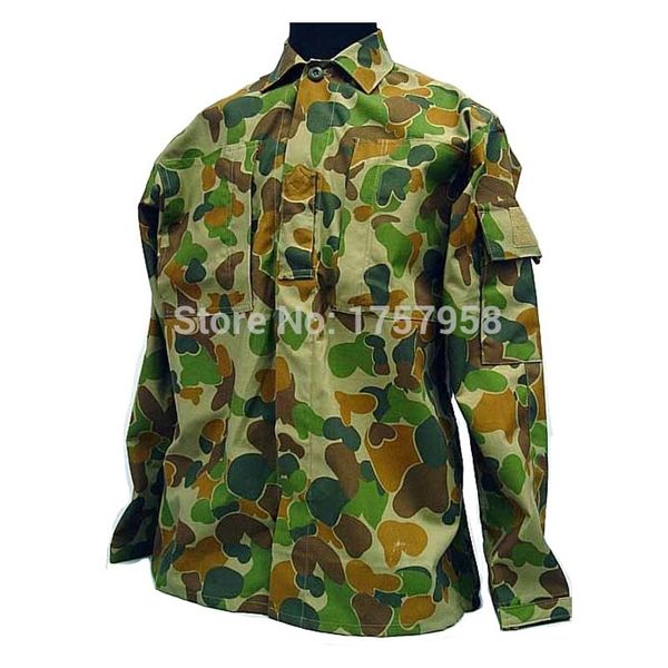 us army australian woodland camo acu style uniform set tactical combat uniform set for tactical gear, White;black
us army australian woodland camo acu style uniform set tactical combat uniform set for tactical gear, White;black