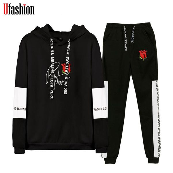 two piece dress payton moormeier sportsuit set heeded tracksuit sweatshirts fashion rose pytn men/women spring leisure suit, White
two piece dress payton moormeier sportsuit set heeded tracksuit sweatshirts fashion rose pytn men/women spring leisure suit, White