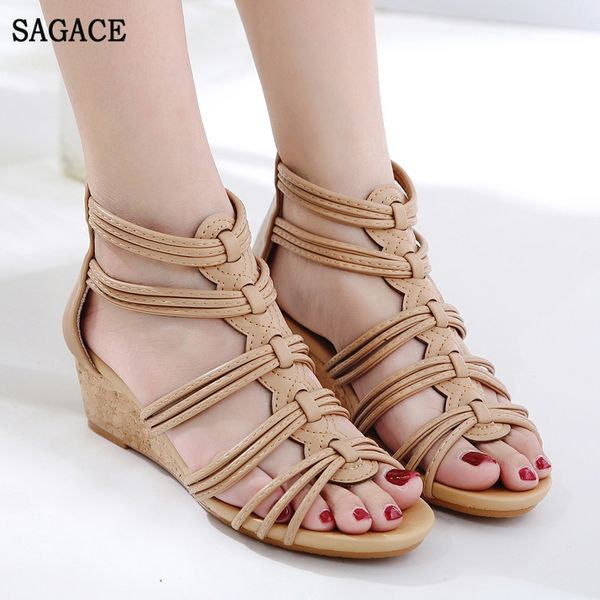 sagace women's fashion flat back zipper sandals open toe ankle summer for women quality ladies high heel shoes mx200407, Black
sagace women's fashion flat back zipper sandals open toe ankle summer for women quality ladies high heel shoes mx200407, Black