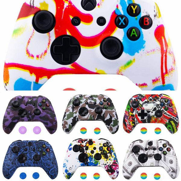 ydy8m новый 18 возьмитесь за один случай силикона кожи для xbox контроллера + аналоговый стик цветов крышка для x коробка один 1 х джойстик
ydy8m новый 18 возьмитесь за один случай силикона кожи для xbox контроллера + аналоговый стик цветов крышка для x коробка один 1 х джойстик