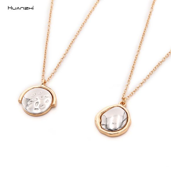 huanzhi korean 2019 contrast color imitation mirror geometric irregular half encirclement metal necklace for women girls party, Silver
huanzhi korean 2019 contrast color imitation mirror geometric irregular half encirclement metal necklace for women girls party, Silver