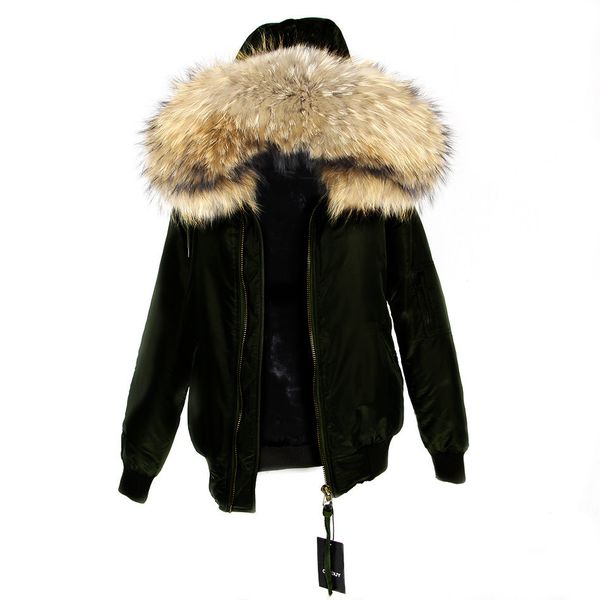 waterproof real fur coat bomber jacket big raccoon fur hood winter jacket women parka natural for women warm thick liner 2019, Black
waterproof real fur coat bomber jacket big raccoon fur hood winter jacket women parka natural for women warm thick liner 2019, Black