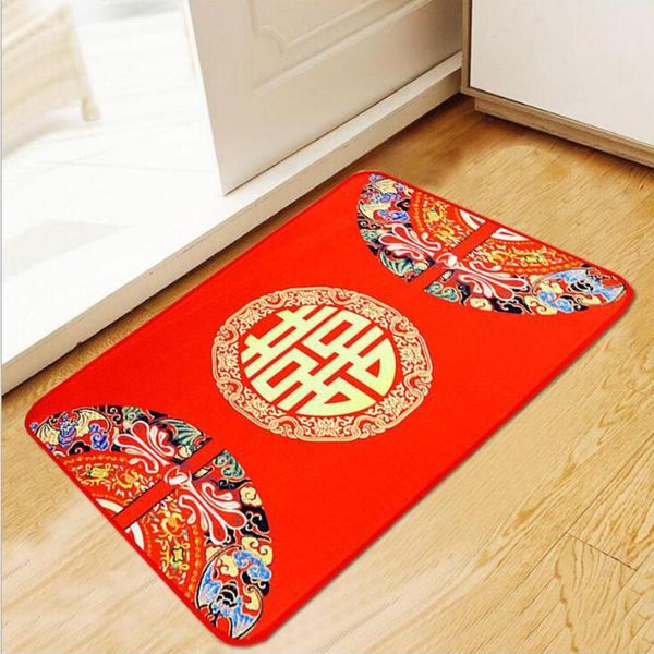 festive chinese style wedding red carpet bedroom mat vacuum household rectangular washable rug non-slip absorbent tapete
festive chinese style wedding red carpet bedroom mat vacuum household rectangular washable rug non-slip absorbent tapete