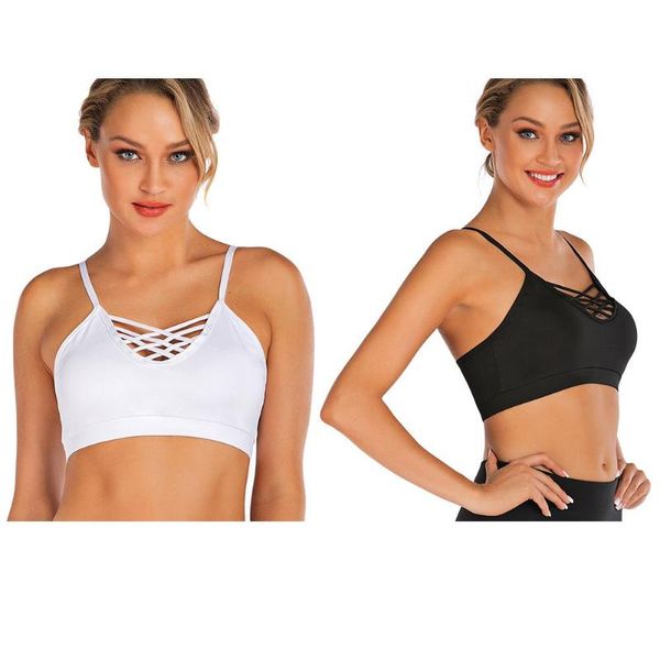 cross straps yoga sport bra sports underwear women breathable quick-drying push up yoga bra, White;black
cross straps yoga sport bra sports underwear women breathable quick-drying push up yoga bra, White;black