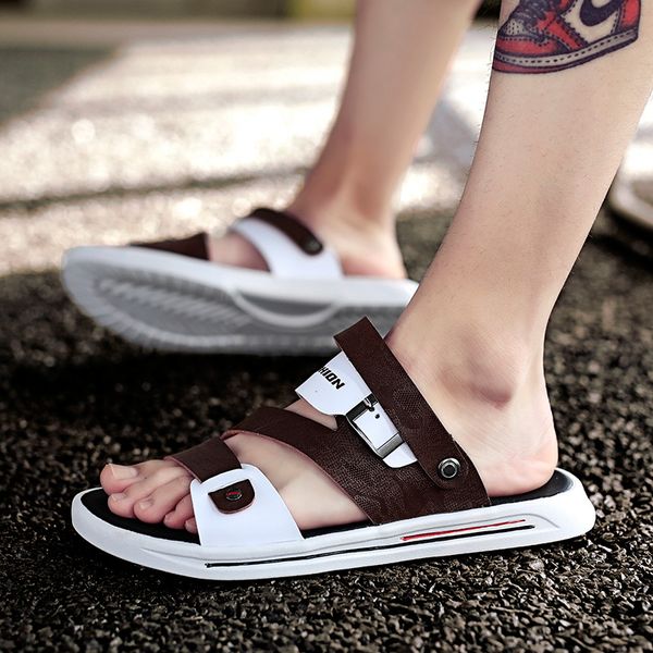 2020 spring new style men open toe breathable casual sandals sandals wear-resistant anti-slip men's shoes a006, Black
2020 spring new style men open toe breathable casual sandals sandals wear-resistant anti-slip men's shoes a006, Black