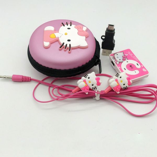 мода Mini Hello Kitty MP3 плеер TF карта клип MP3-плееры Поддержка С Hello Kitty EarphoneMini USBhello кошачь
мода Mini Hello Kitty MP3 плеер TF карта клип MP3-плееры Поддержка С Hello Kitty EarphoneMini USBhello кошачь