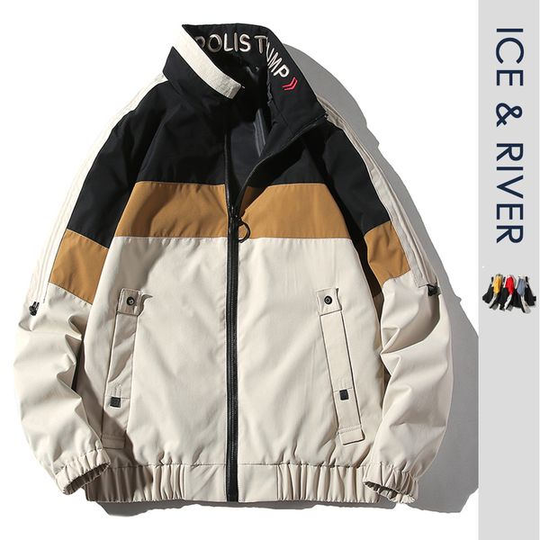 men 2019 autumn hip hop streetwear pockets jacket coat men patchwork fashion track harajuku outfit coats jackets male 4xl plus, Black;brown
men 2019 autumn hip hop streetwear pockets jacket coat men patchwork fashion track harajuku outfit coats jackets male 4xl plus, Black;brown