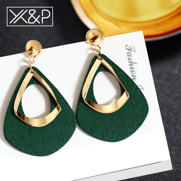 x&p geometric wood drop earrings for women fashion korean vintage statement metal small triangle dangle earring jewelry, Silver
x&p geometric wood drop earrings for women fashion korean vintage statement metal small triangle dangle earring jewelry, Silver