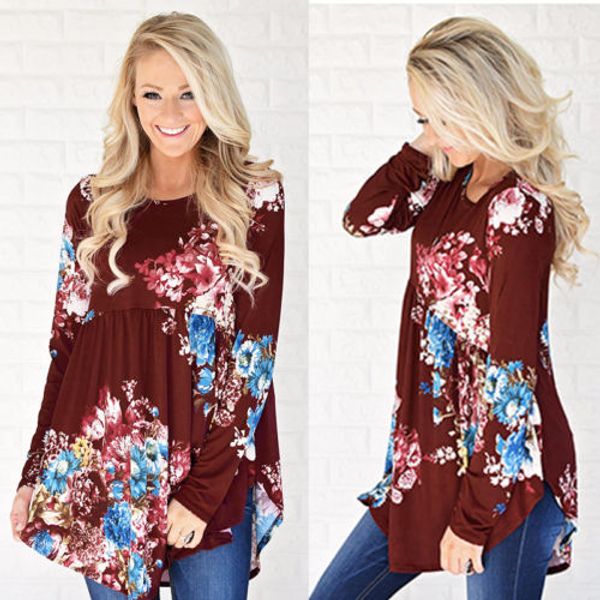 fashion women t-shirt ladies casual long sleeve floral shirt soft t-shirt pullover cotton casual top, White
fashion women t-shirt ladies casual long sleeve floral shirt soft t-shirt pullover cotton casual top, White