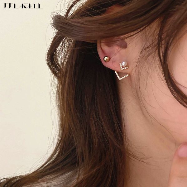 fflacell 2020 fashion geometric v-shaped korean pearl crystal gold silver color stud earrings for women girls party gifts, Golden;silver
fflacell 2020 fashion geometric v-shaped korean pearl crystal gold silver color stud earrings for women girls party gifts, Golden;silver