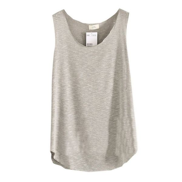 2019 spring summer new shirt women bamboo cotton sleeveless round neck women loose candy color t shirt ladies vest singlets, White
2019 spring summer new shirt women bamboo cotton sleeveless round neck women loose candy color t shirt ladies vest singlets, White