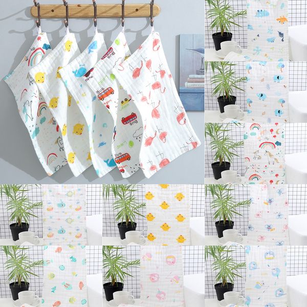 six-layer gauze cotton small square high-density printed square absorbent soft saliva towel small children's towel
six-layer gauze cotton small square high-density printed square absorbent soft saliva towel small children's towel