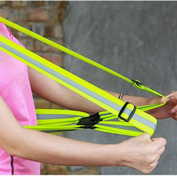 new 2pcs cycling vest night reflective elastic strap safe bicycling vest bike accessories lmh66, Black
new 2pcs cycling vest night reflective elastic strap safe bicycling vest bike accessories lmh66, Black