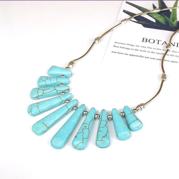 wholesale 10 pcs popular silver plated stackable green turquoise stone pendant link chain necklace personalized jewelry
wholesale 10 pcs popular silver plated stackable green turquoise stone pendant link chain necklace personalized jewelry