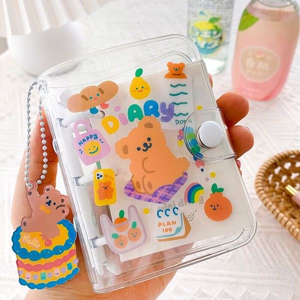 90pcs медведь дневник notebook подвеска путешествия держатель блокнота clear cover girls journal diary корея clear card, White
90pcs медведь дневник notebook подвеска путешествия держатель блокнота clear cover girls journal diary корея clear card, White