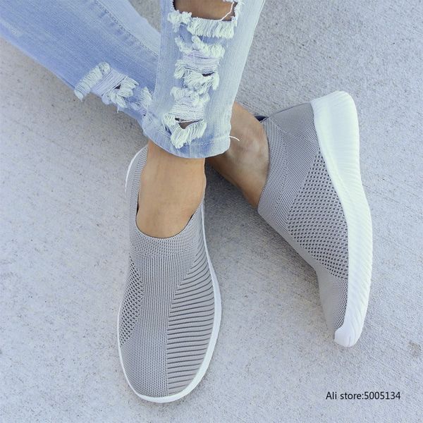 vulcanized trainers women sneakers knitted slip-on socks shoes air mesh breathable shallow shoes zapatillas mujer 2019, Black
vulcanized trainers women sneakers knitted slip-on socks shoes air mesh breathable shallow shoes zapatillas mujer 2019, Black