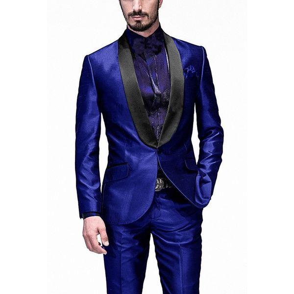 men's suits & blazers latest design men shiny groom tuxedos shawl black lapel groomsmen wedding man 2 pieces (jacket+pants+tie), White;black
men's suits & blazers latest design men shiny groom tuxedos shawl black lapel groomsmen wedding man 2 pieces (jacket+pants+tie), White;black