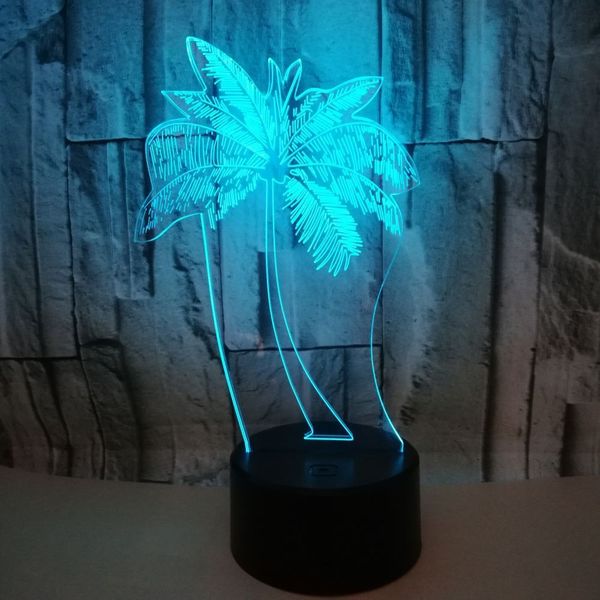 online retailers new pattern coconut tree 3d lamp colorful remote control touch led vision lamp gift small desk lamp 3d small night-light
online retailers new pattern coconut tree 3d lamp colorful remote control touch led vision lamp gift small desk lamp 3d small night-light
