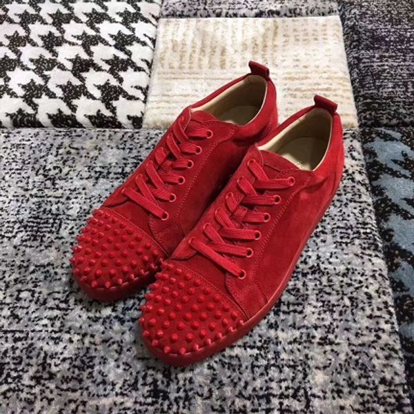 factory price most popular classic red bottom sneakers shoes women&men spikes casual lace up casual shoes -- red blue black
factory price most popular classic red bottom sneakers shoes women&men spikes casual lace up casual shoes -- red blue black