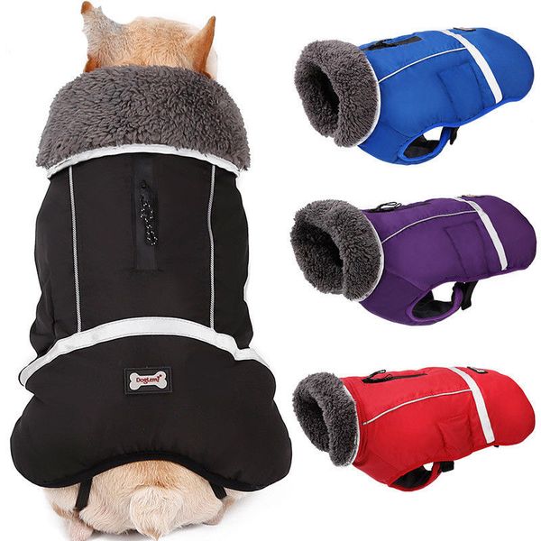 waterproof warm large dog jacket winter soft fleece big dog coat thicken cotton pet clothes medium dogs clothing
waterproof warm large dog jacket winter soft fleece big dog coat thicken cotton pet clothes medium dogs clothing