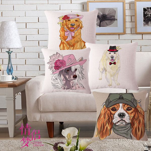customize thick cotton flax pillow loose coat automobile cushion set foreign trade cartoon comic dog
customize thick cotton flax pillow loose coat automobile cushion set foreign trade cartoon comic dog