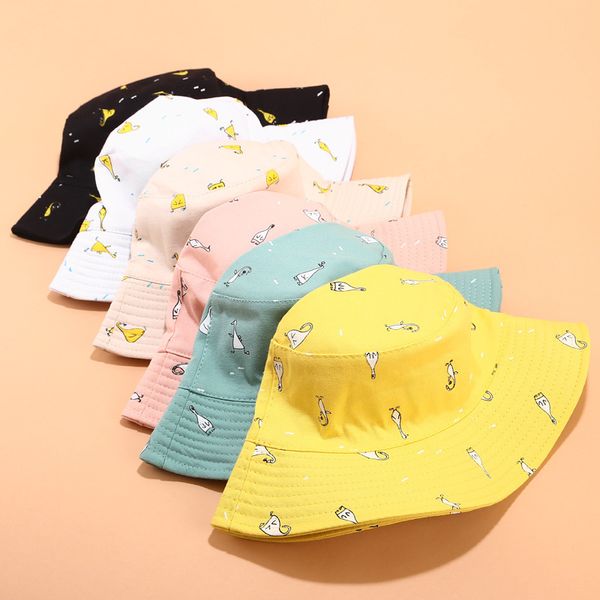 new cartoon cute penguin printed bucket hat korean female fisherman hat spring and summer small fresh outdoor sun hats
new cartoon cute penguin printed bucket hat korean female fisherman hat spring and summer small fresh outdoor sun hats