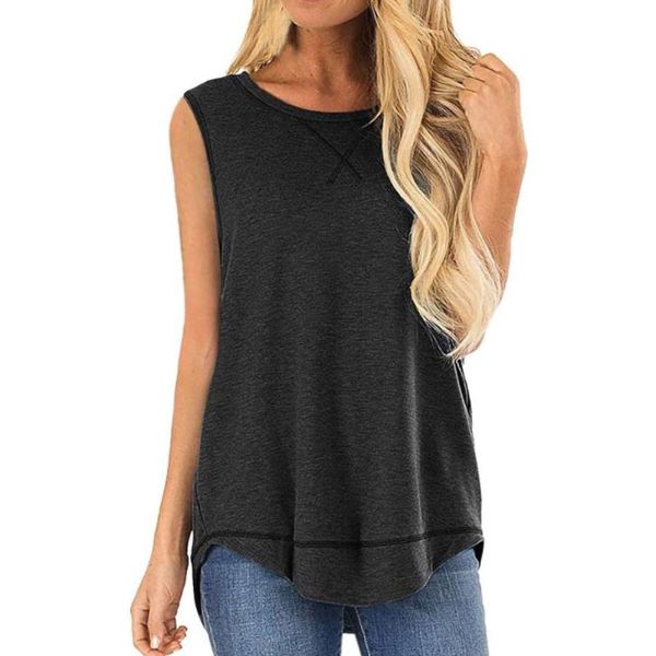 blouse shirt women summer side split tunics plus size sleeveless female summer sheer boho clothing blusa feminina chemise, White
blouse shirt women summer side split tunics plus size sleeveless female summer sheer boho clothing blusa feminina chemise, White