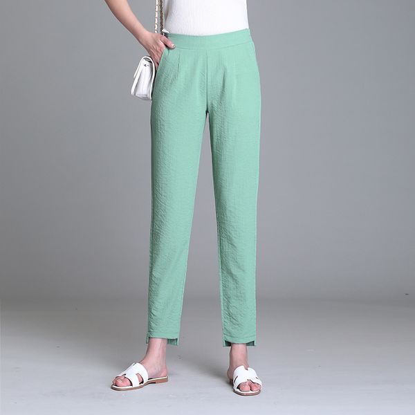 women's pants & capris nonis women summer casual cool elastic high waist asymmetric female harem ankle length plus size soft breathable, Black;white
women's pants & capris nonis women summer casual cool elastic high waist asymmetric female harem ankle length plus size soft breathable, Black;white