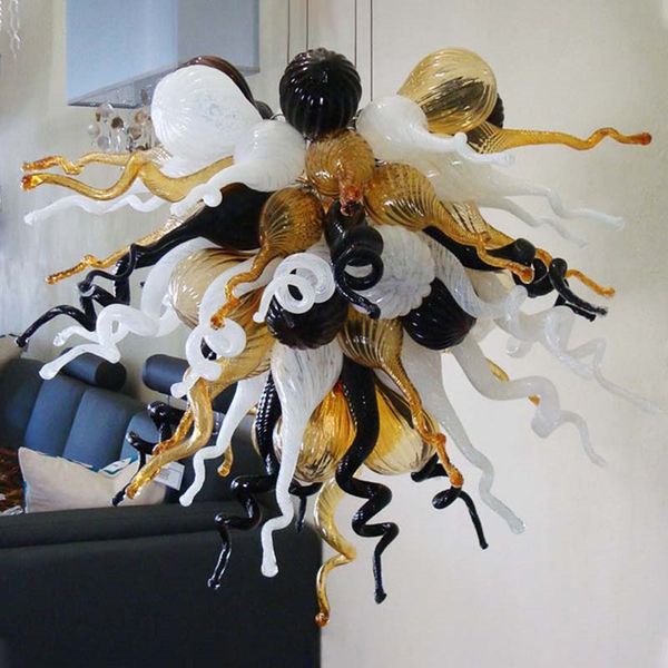 art deco american style hand blown glass chandelier light 24 inches 110-240v range white black amber chain pendant lights home hanging lamp
art deco american style hand blown glass chandelier light 24 inches 110-240v range white black amber chain pendant lights home hanging lamp