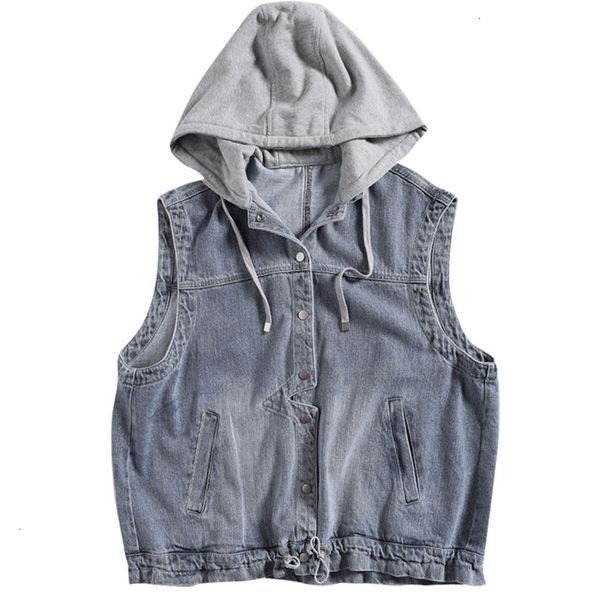 mouthless denim women vesten herfst women vest with a capuchon oversized womens jeans vest big pocket denim for, Black;white
mouthless denim women vesten herfst women vest with a capuchon oversized womens jeans vest big pocket denim for, Black;white