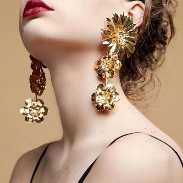 jujia 8 color design trend fashion women ethnic statement sequins flower tassel earrings for women jewelry long earring, Golden
jujia 8 color design trend fashion women ethnic statement sequins flower tassel earrings for women jewelry long earring, Golden