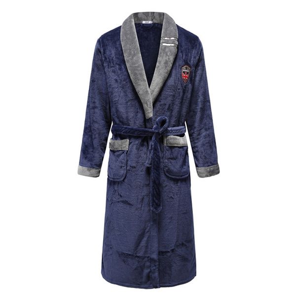 men's sleepwear keep warm solid winter night wear full sleeve bathrobe negligee coral fleece home dressing gown oversized xxl, Black;brown
men's sleepwear keep warm solid winter night wear full sleeve bathrobe negligee coral fleece home dressing gown oversized xxl, Black;brown