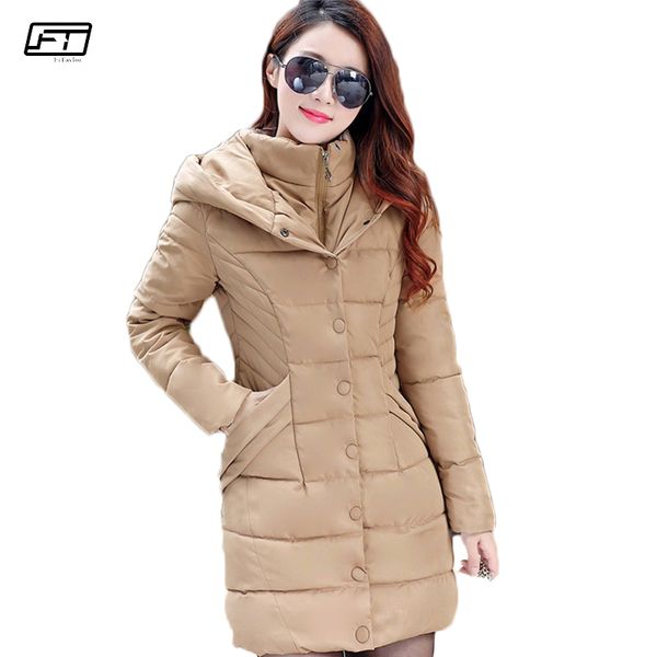fitaylor new winter jacket women cotton padded female coat thick warm long paragraph quilted coats plus size hooded parka mujer, Tan;black
fitaylor new winter jacket women cotton padded female coat thick warm long paragraph quilted coats plus size hooded parka mujer, Tan;black