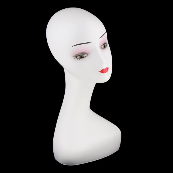 cosmetology mannequin manikin head model wig hat cap scarf jewelry display holder stand stable, White
cosmetology mannequin manikin head model wig hat cap scarf jewelry display holder stand stable, White