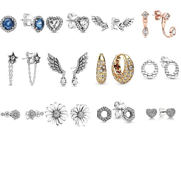 new 2019 100% 925 sterling silver heart-shaped sparkling angel wing stud earrings fit diy women original fashion jewelry gift, Golden
new 2019 100% 925 sterling silver heart-shaped sparkling angel wing stud earrings fit diy women original fashion jewelry gift, Golden