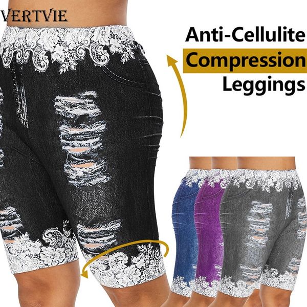 cycling shorts women lace ripped denim print sport high waist fitness dancing gym biker pants running yoga, Black
cycling shorts women lace ripped denim print sport high waist fitness dancing gym biker pants running yoga, Black