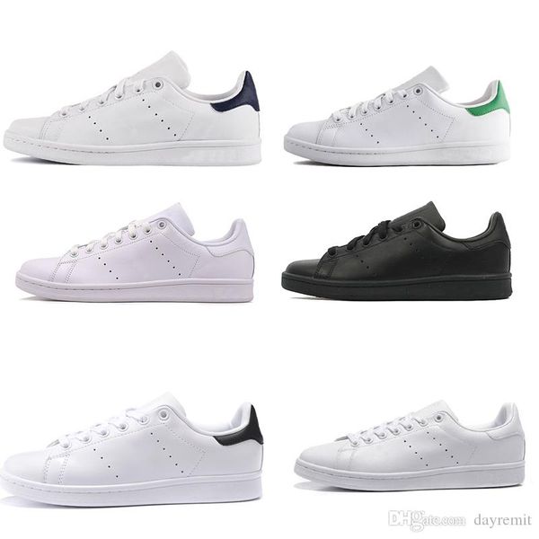 2019 fashion smith designer women men new stan shoes leather sport classic flats sneakers casual shoes, Black
2019 fashion smith designer women men new stan shoes leather sport classic flats sneakers casual shoes, Black
