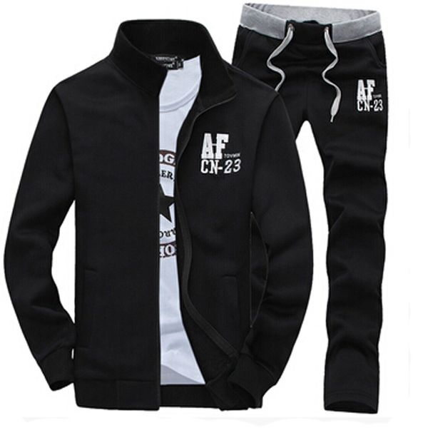 casual men suits sweatshirts slim men set pants suits solid long sleeved male clothing sweater and pants sportswear, Gray
casual men suits sweatshirts slim men set pants suits solid long sleeved male clothing sweater and pants sportswear, Gray