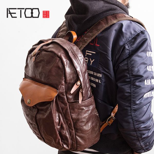 aetoo luxury castration leather cowhide fashion coloring shoulder bag real backpack
aetoo luxury castration leather cowhide fashion coloring shoulder bag real backpack