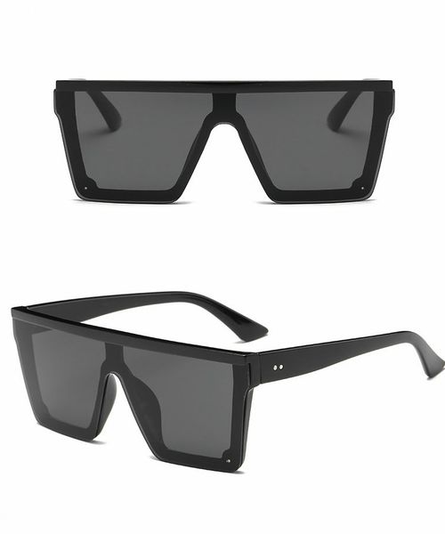 siamese lens sun trend big frame square men and women with the same sunglasses anti-uv400 beach holiday glasses, White;black
siamese lens sun trend big frame square men and women with the same sunglasses anti-uv400 beach holiday glasses, White;black