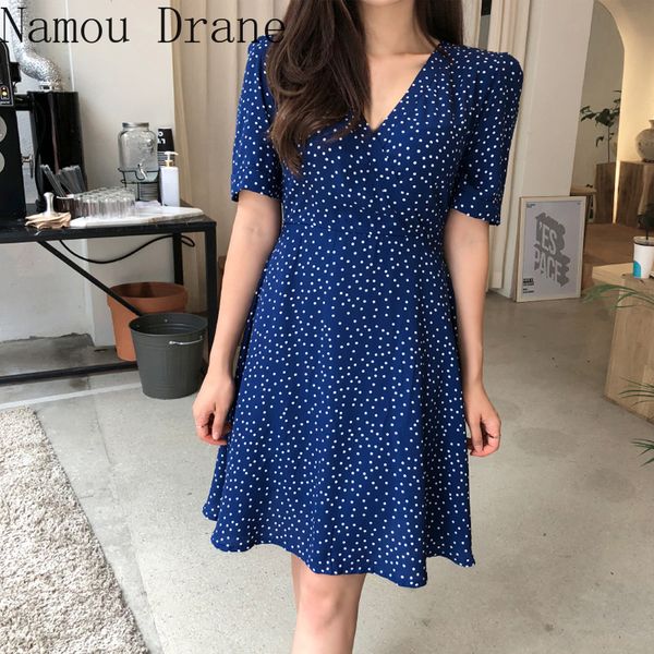 casual dresses korean style design holiday date elegant office lady chic dress cutesummer dot s women, Black;gray
casual dresses korean style design holiday date elegant office lady chic dress cutesummer dot s women, Black;gray