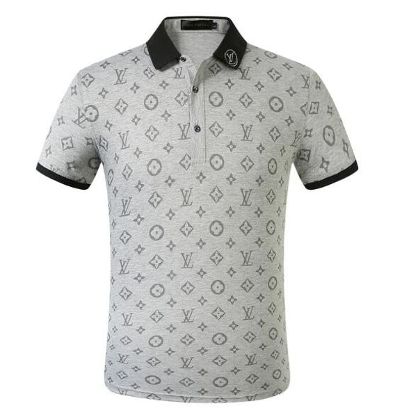 LVL дизайнеры рубашки поло Мужчины мужская дизайн футболки одежда с коротким рукавом лето calssic высокое качество бизнес повседневная топы tee B03
LVL дизайнеры рубашки поло Мужчины мужская дизайн футболки одежда с коротким рукавом лето calssic высокое качество бизнес повседневная топы tee B03