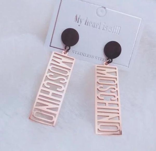 2019 Women's Jewelry Fashion Earrings Letters 18K Silver Plated Sterling Silver Women's Earrings E07461
2019 Women's Jewelry Fashion Earrings Letters 18K Silver Plated Sterling Silver Women's Earrings E07461