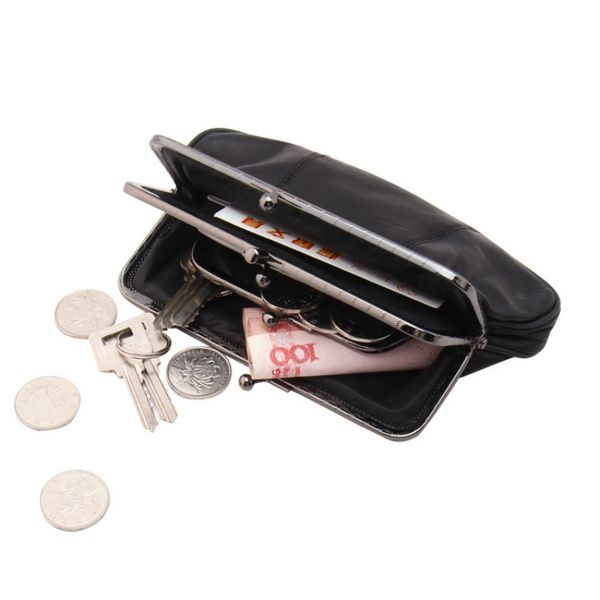 cute real cowhide genuine leather women coin purse small wallet holder clutch money change portable organizer bag, Red;black
cute real cowhide genuine leather women coin purse small wallet holder clutch money change portable organizer bag, Red;black