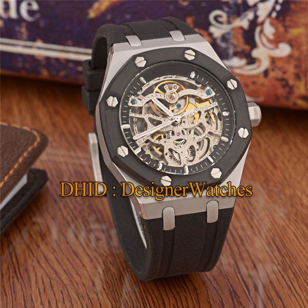 luxury mens watches hollow dial mechanical automatic watch 45mm 316l steel case blue rubber band mechanical wristwatches reloj de lujo, Slivery;brown
luxury mens watches hollow dial mechanical automatic watch 45mm 316l steel case blue rubber band mechanical wristwatches reloj de lujo, Slivery;brown