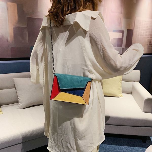 2019 fashion quality leather patchwork women messenger bag female chain strap shoulder bag small criss cross ladies' flap
2019 fashion quality leather patchwork women messenger bag female chain strap shoulder bag small criss cross ladies' flap